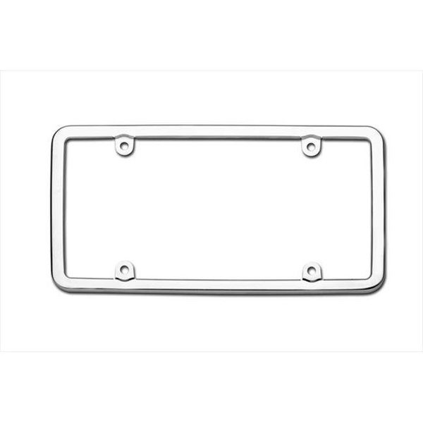 Cruiser Accessories Cruiser Accessories 21010 Elite Stainless License Plate Frame; Stainless Steel 21010